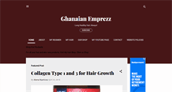 Desktop Screenshot of ghanaianemprezz.com